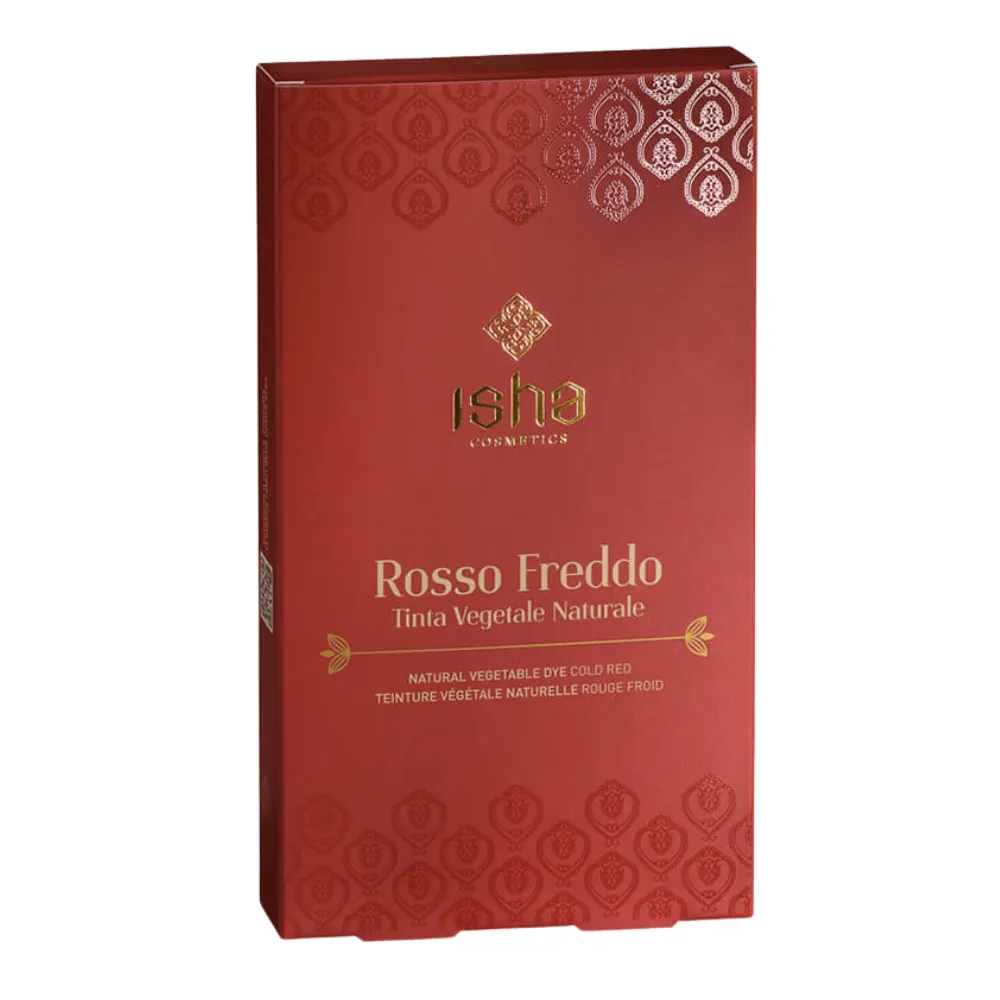 Isha Cosmetics Tinte Vegetal Natural Rosso Freddo 100g